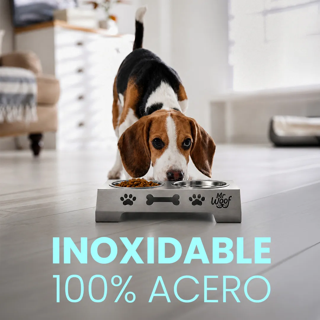 100% acero inoxidale MR WOOF